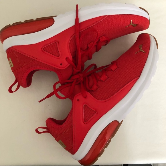 PUMA Sz 9(40) Red Sneakers - Picture 10 of 11